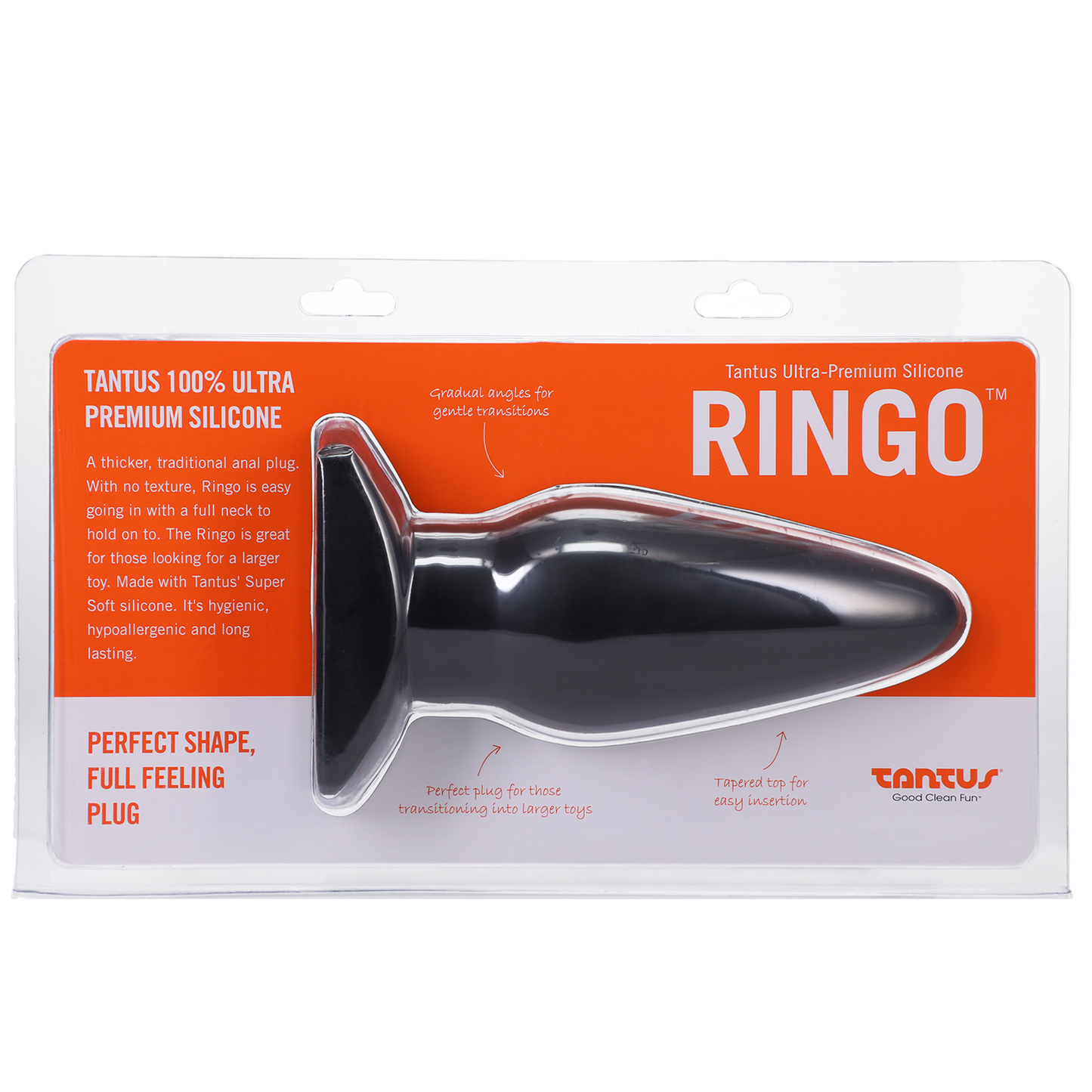 Silicone Ringo Silicone Butt Plug - Sheets Optional
