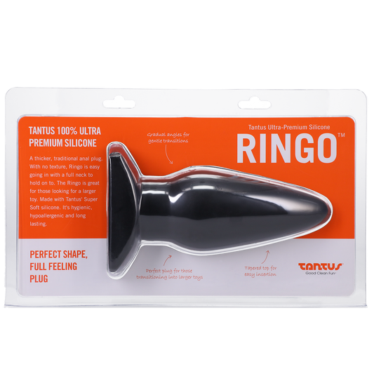 Silicone Ringo Silicone Butt Plug - Sheets Optional