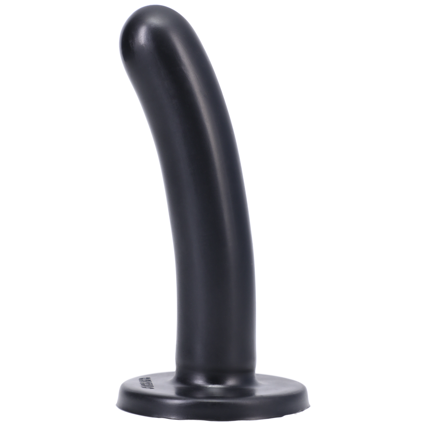 Silk Medium Silicone Dildo Black - Sheets Optional