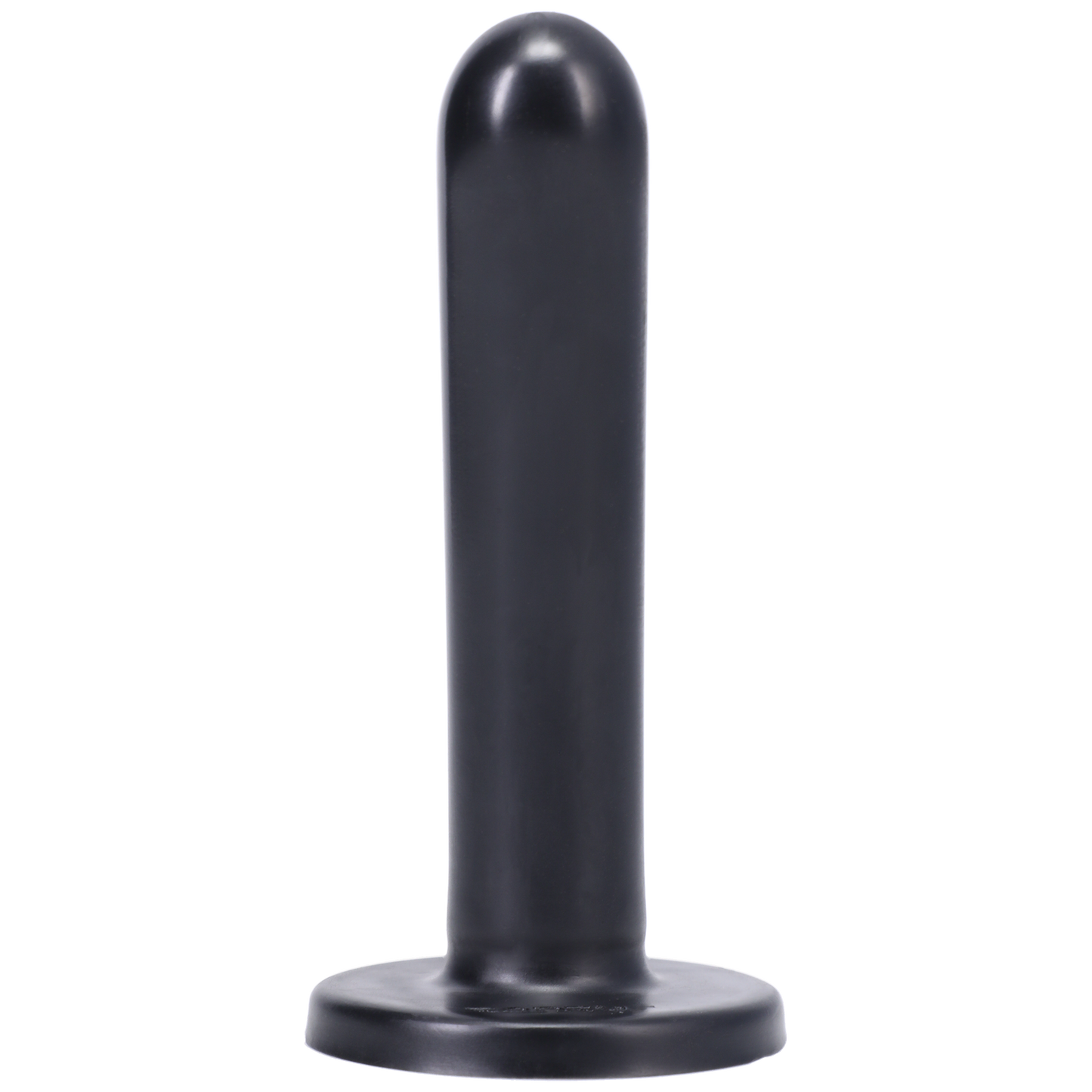 Silk Medium Silicone Dildo Black - Sheets Optional