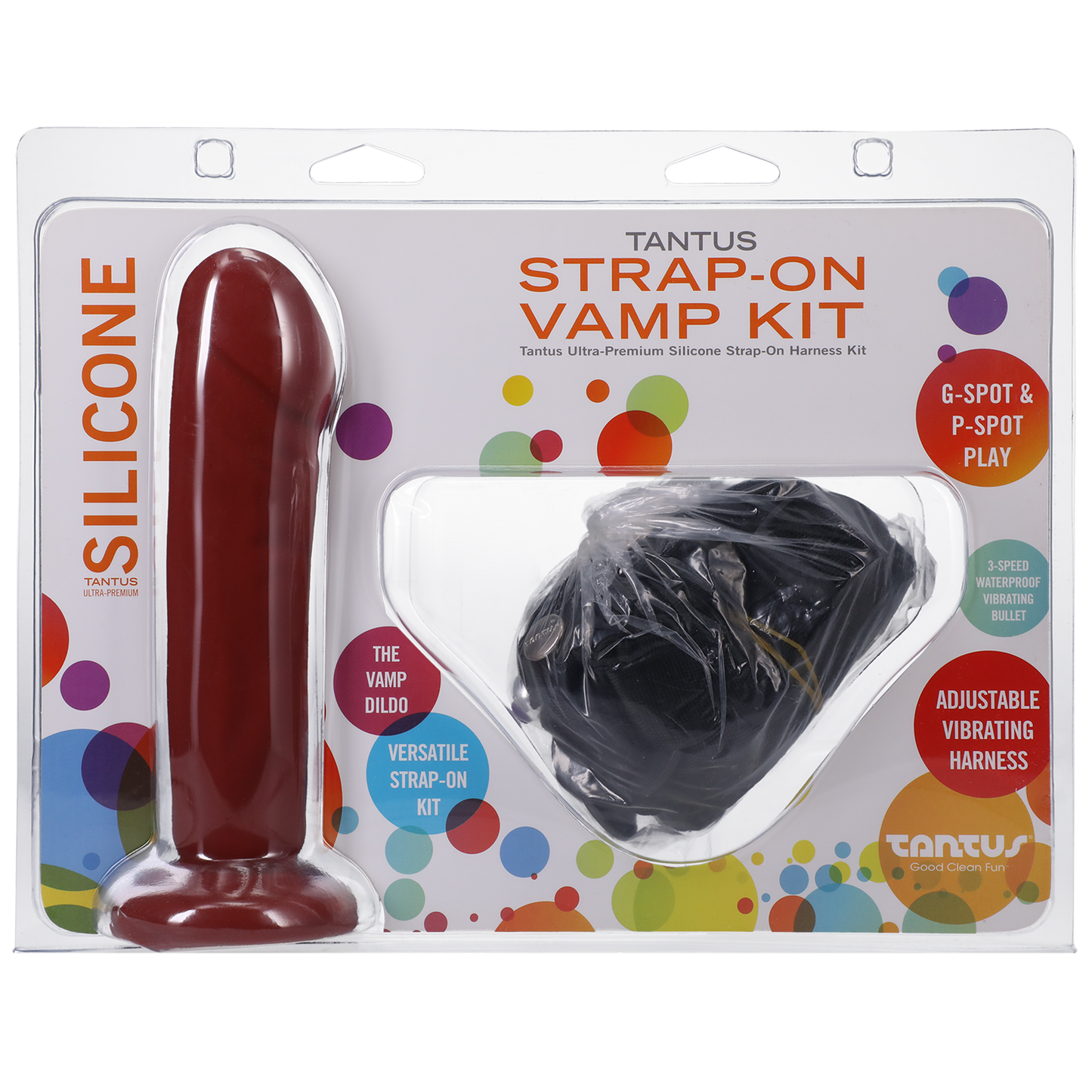 Tantus Vamp Kit Crimson Medium - Sheets Optional