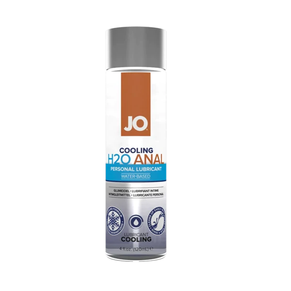 JO H2O Anal Cooling Lubricant 4 fl oz - Sheets Optional