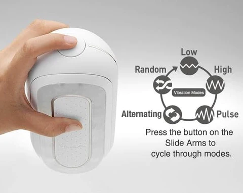 Flip Zero Electronic Vibration Male Masturbator - Sheets Optional