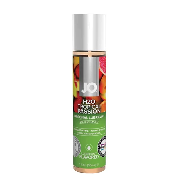 JO H2O Flavoured Lubricant Tropical 1oz - Sheets Optional