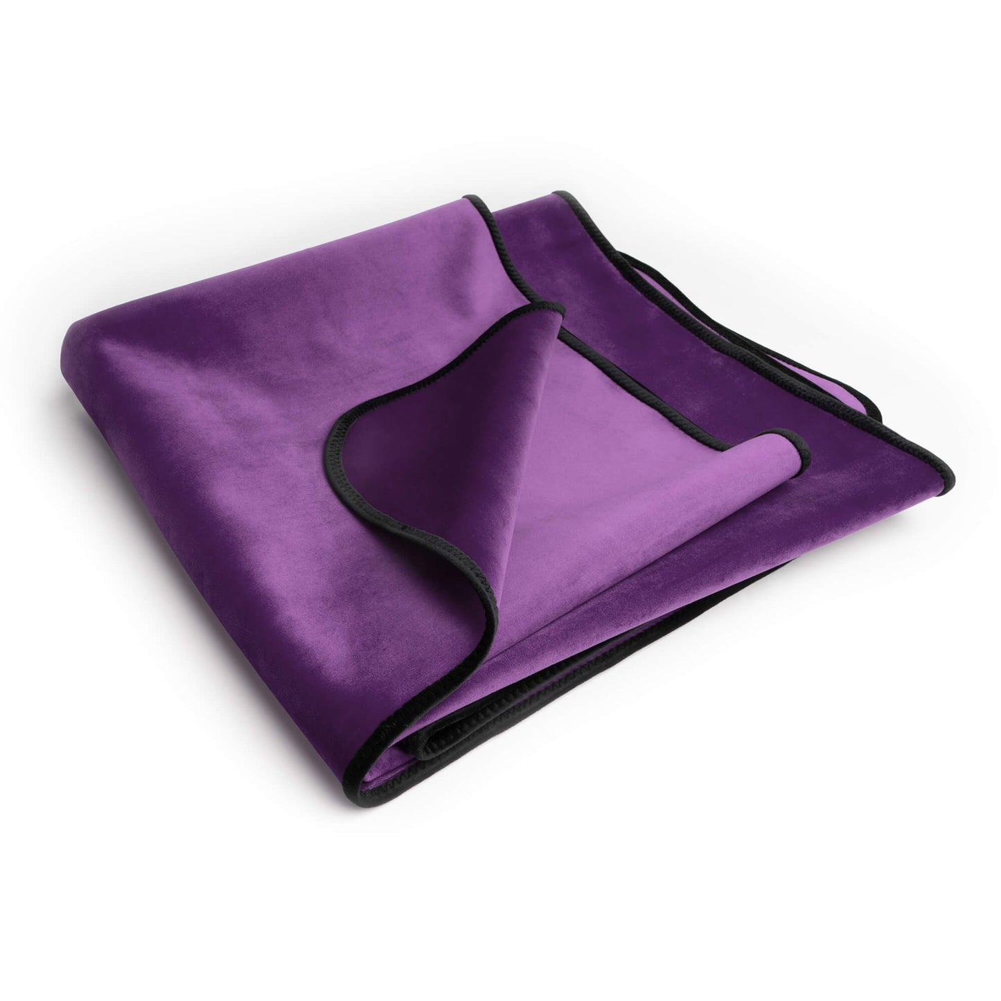 Fascinator Lush Throw Purple Microvelvet - King Size - Sheets Optional