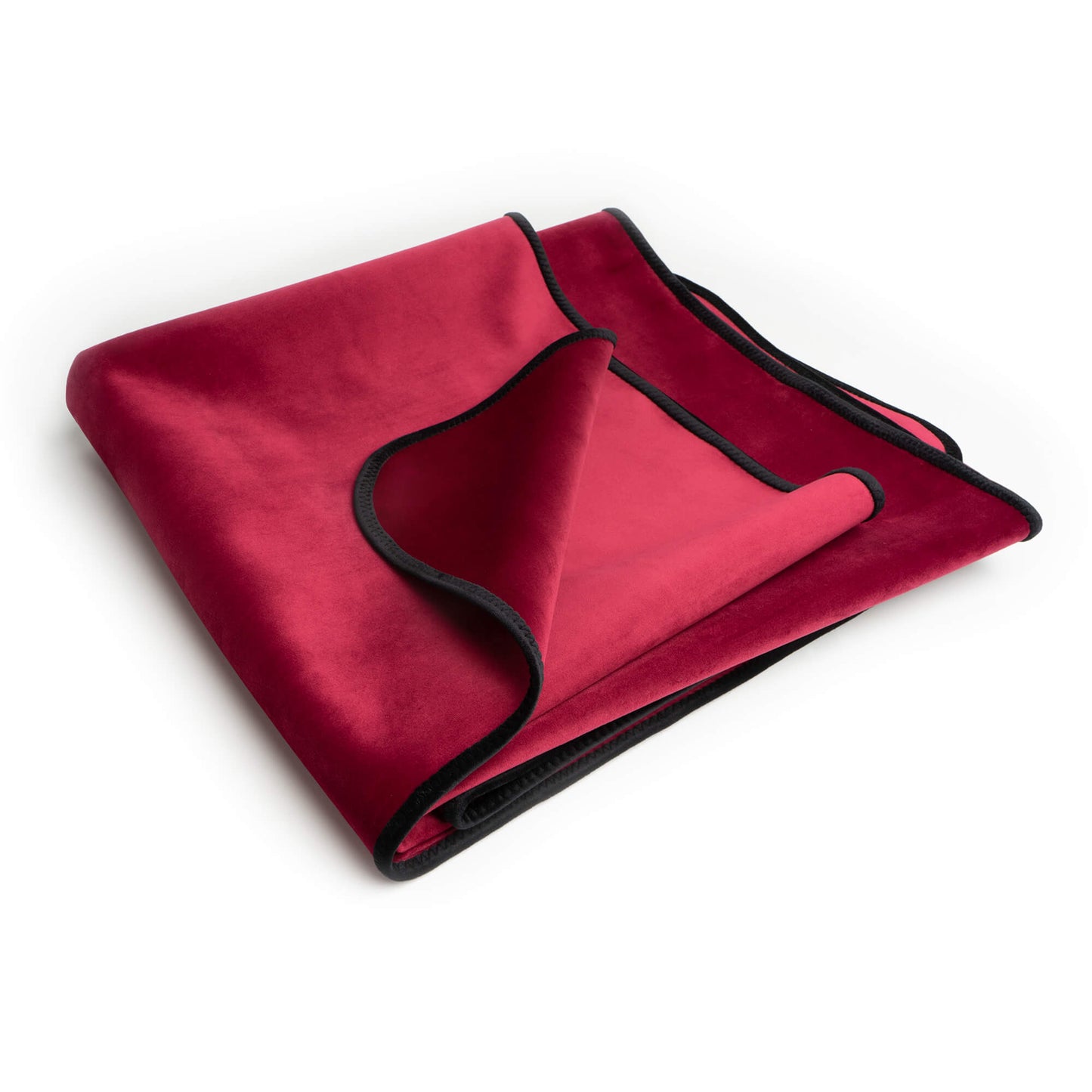 Fascinator Lush Throw Merlot Microvelvet - King Size - Sheets Optional