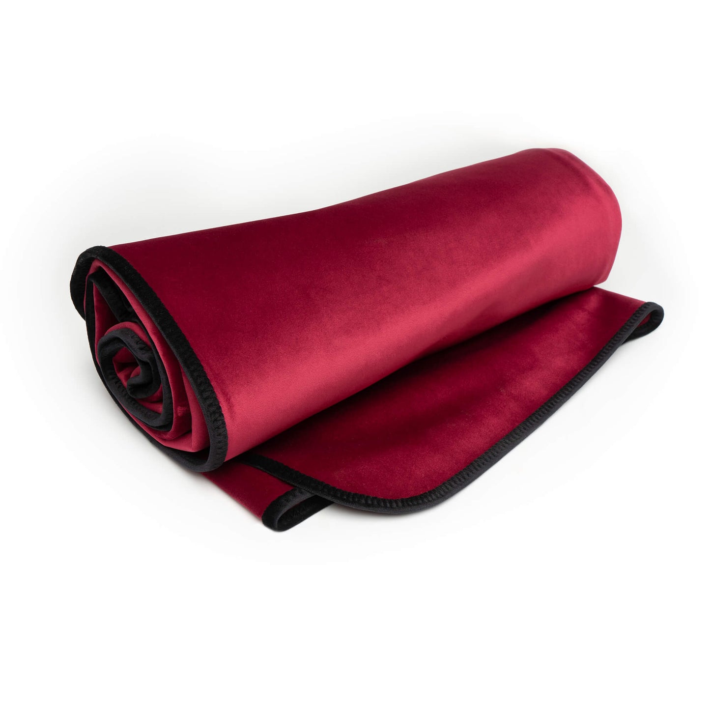 Fascinator Lush Throw Merlot Microvelvet - King Size - Sheets Optional