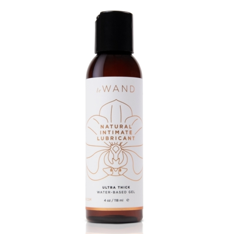 Le Wand Natural Intimate Water-Based Lubricant 4oz - Sheets Optional