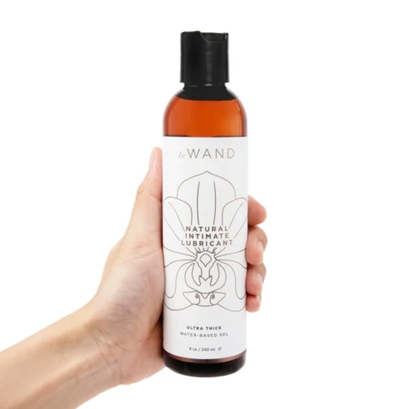 Le Wand Natural Water-Based Lubricant 8oz - Sheets Optional