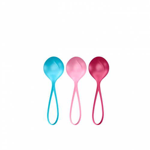 Strengthening Balls (set of 3) - turquoise, red, pink - Sheets Optional