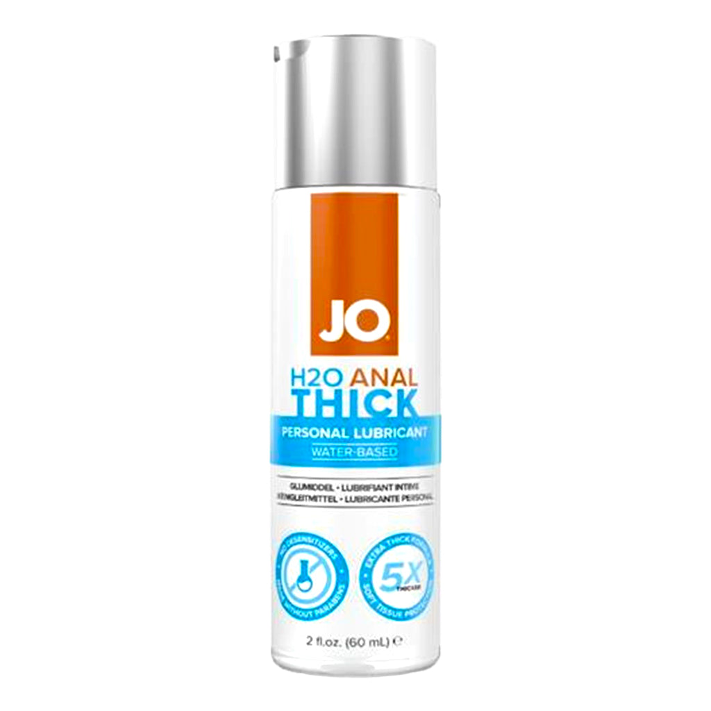 JO H2O Anal Thick - 2 oz / 60 mL - Sheets Optional