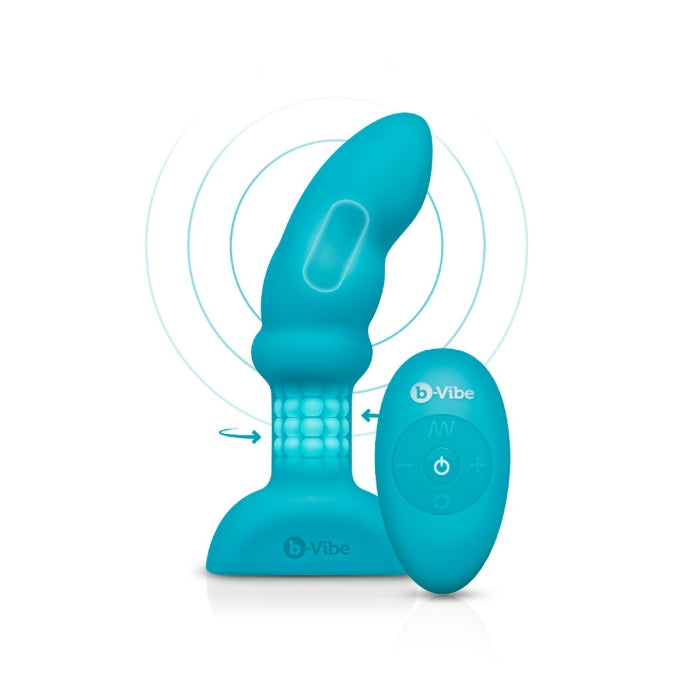 Remote Control Rimming P-Spot Plug - Sheets Optional