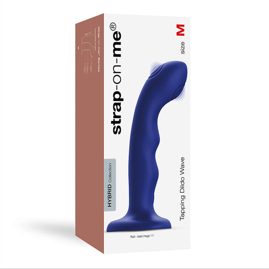 TAPPING DILDO WAVE - NIGHT BLUE - Sheets Optional