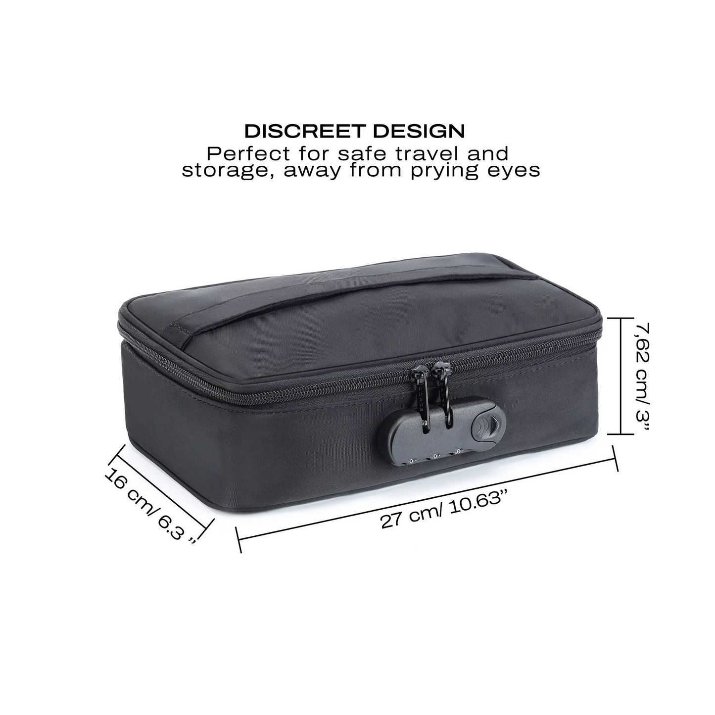 DISCREET BOX BLACK - Sheets Optional