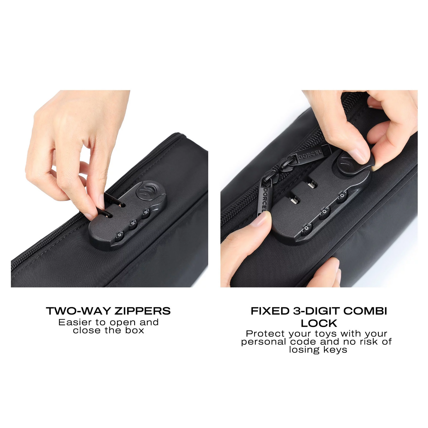 DISCREET BOX BLACK - Sheets Optional
