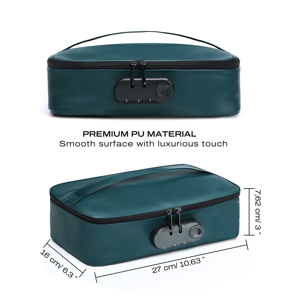 DISCREET BOX LUXURY GREEN - Sheets Optional