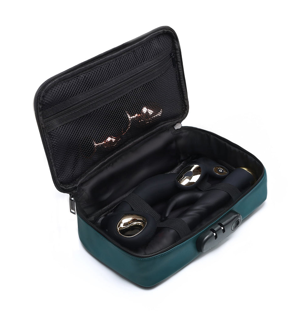 DISCREET BOX LUXURY GREEN - Sheets Optional