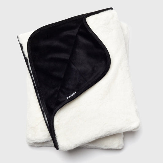 Fasinator Throw - Regular size - Faux Fur - White & Black - Sheets Optional