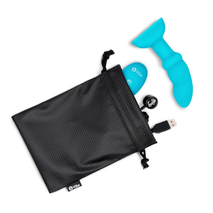 Remote Control Rimming P-Spot Plug - Sheets Optional