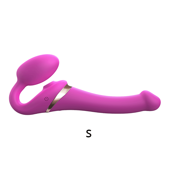 MULTI ORGASM BENDABLE STRAP-ON - S - FUCHSIA - Sheets Optional