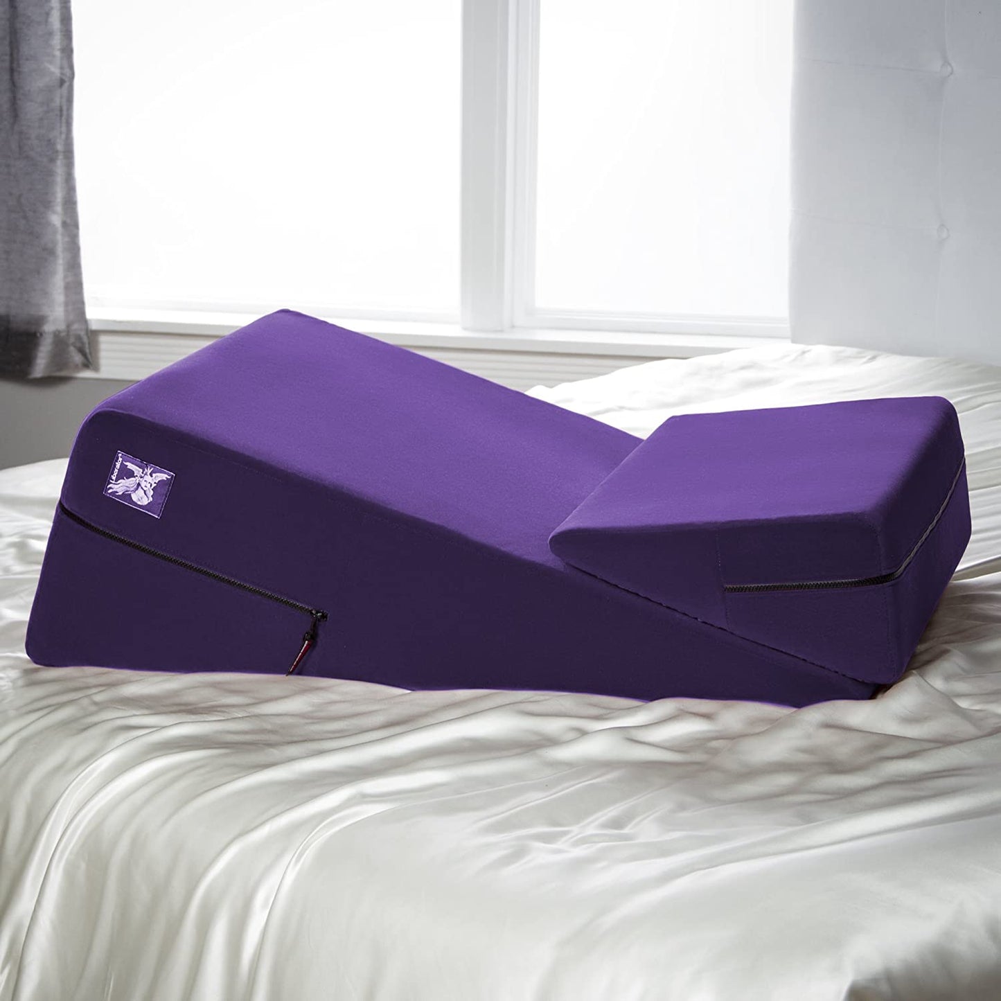 Wedge/Ramp Combo Purple Microfiber - Sheets Optional