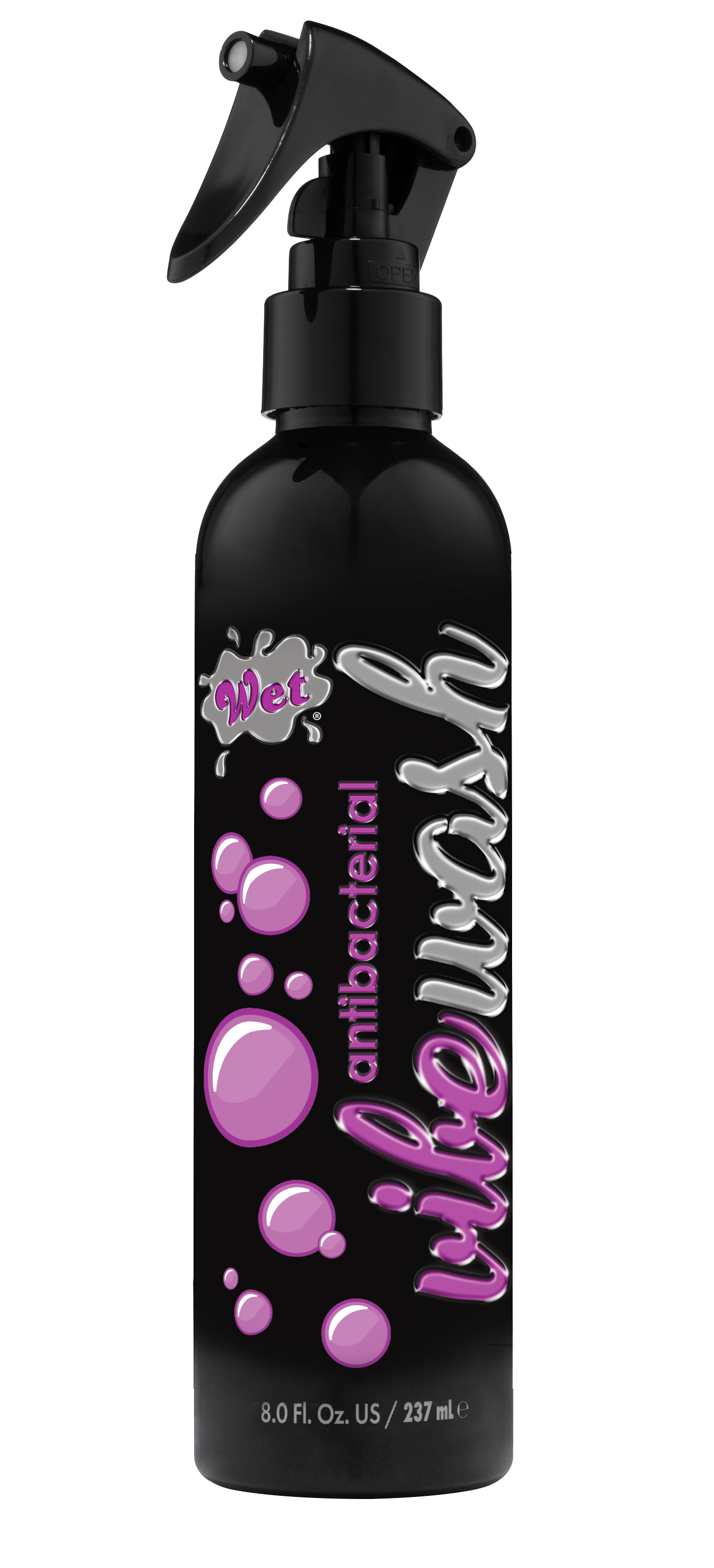 Wet® Antibacterial Vibe Wash™ 8 Fl. Oz. /236mL - Sheets Optional