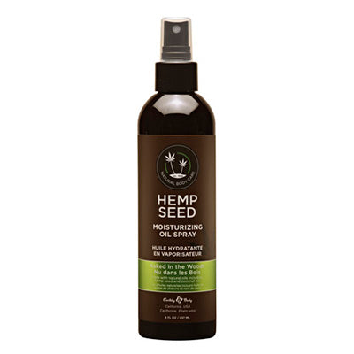 Hemp Seed Moisturizing Oil Spray Naked in the Woods 8 fl oz / 237 ml - Sheets Optional