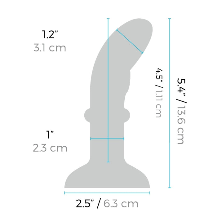 Remote Control Rimming P-Spot Plug - Sheets Optional