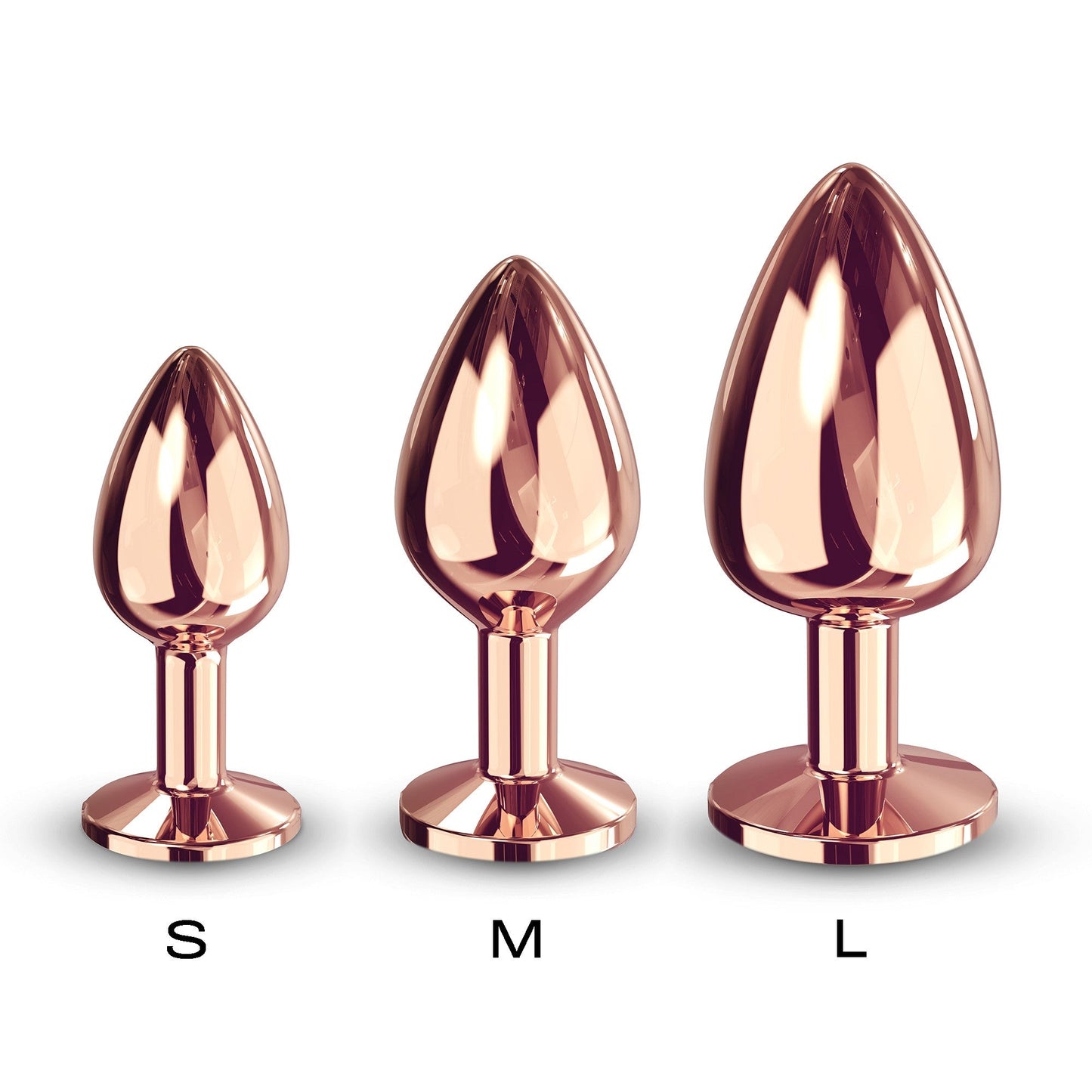 Diamond Plug Rose Gold Large - Sheets Optional