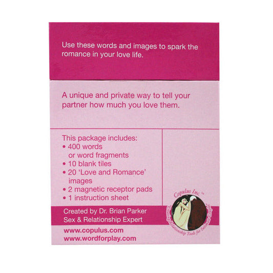 Word for Play - Love and Romance - Sheets Optional