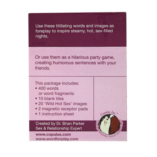 Word for Play - Wild Hot Sex - Sheets Optional