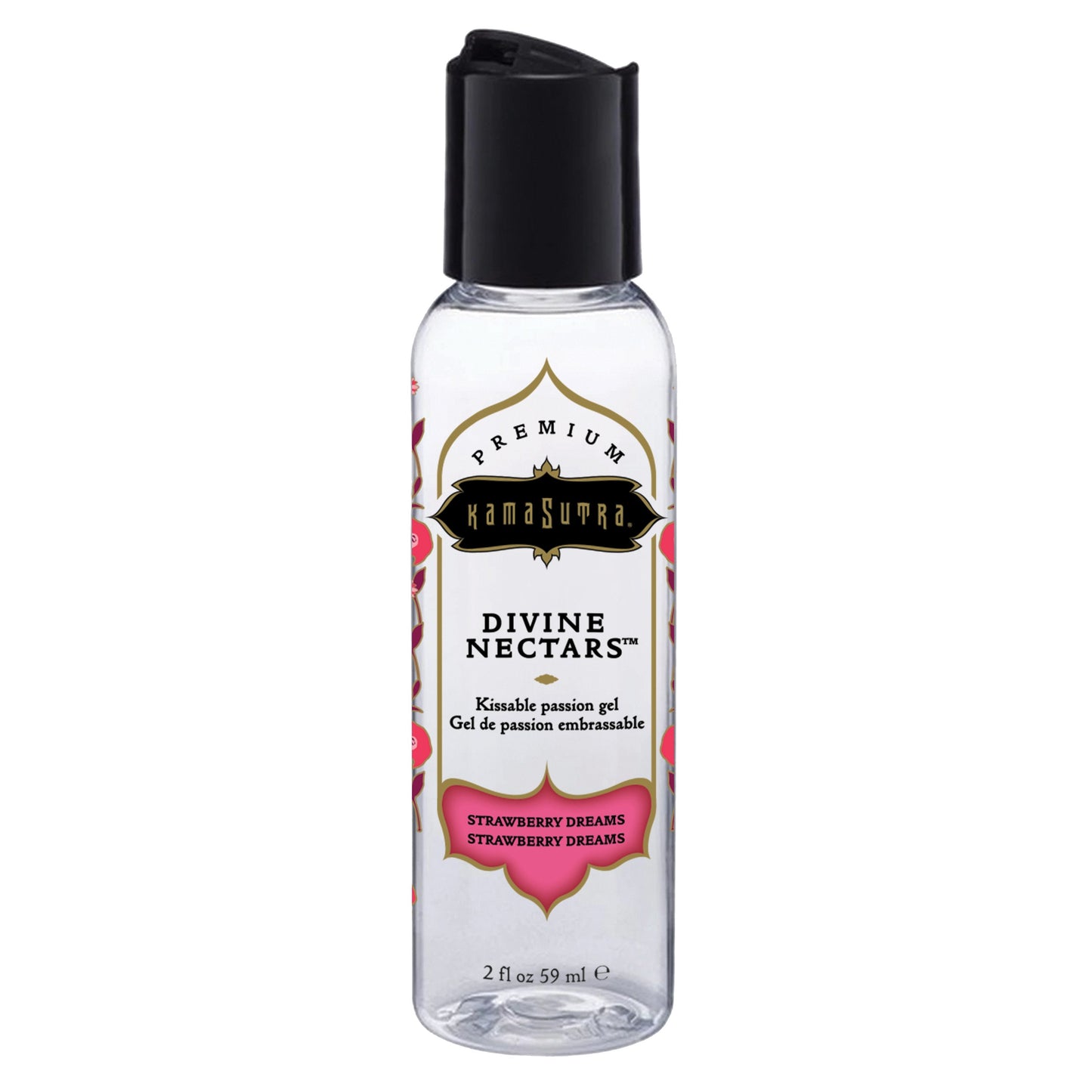 Divine Nectars Flavored Body Glide Strawberry Dreams 2 fl oz - Sheets Optional