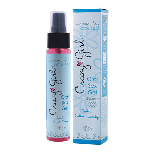 Crazy Girl Oral Sex Gel - Cotton Candy - Sheets Optional