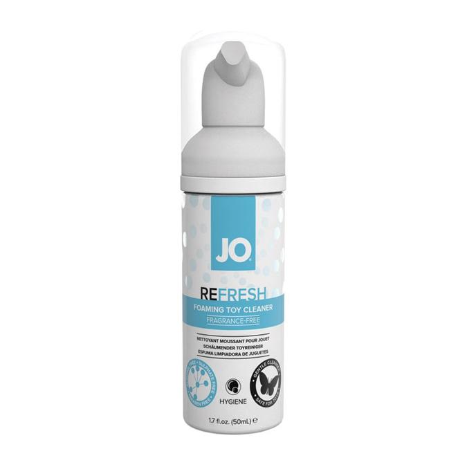 JO Foaming Toy Cleaner 1.7oz - Sheets Optional