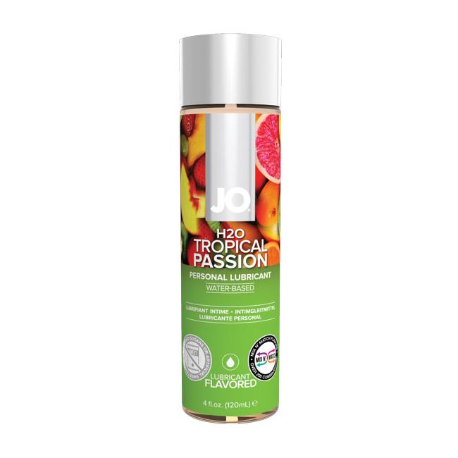 JO H2O Flavoured Lubricant Tropical 4oz - Sheets Optional