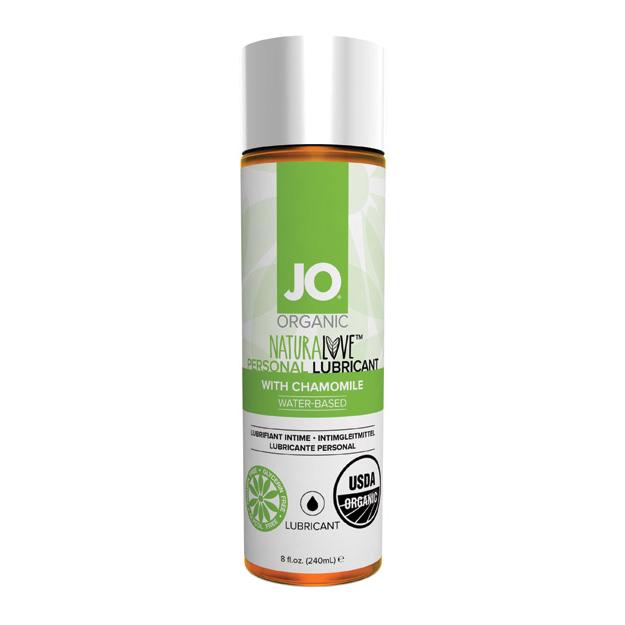 JO NATURALOVE Organic Lubricant 8oz - Sheets Optional
