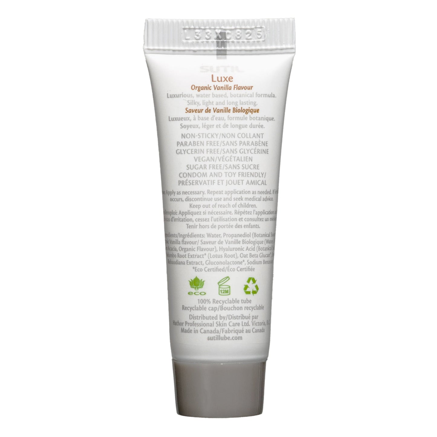 SUTIL Vanilla 10ml - Sheets Optional