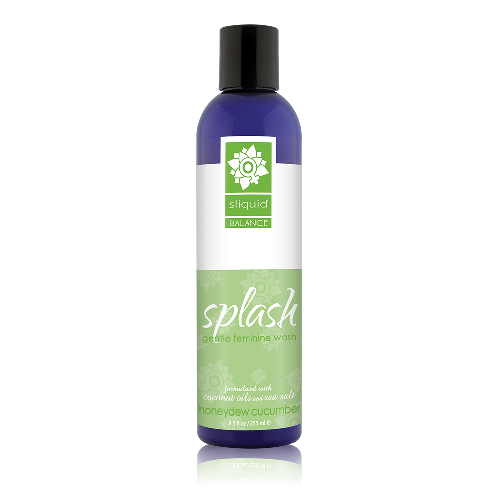 Balance Splash Feminine Wash Honeydew Cucumber 8.5 oz/255 ml - Sheets Optional