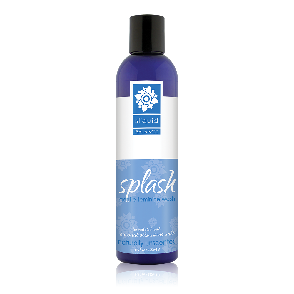 Balance Splash Feminine Wash Naturally Unscented 8.5 oz/255 ml - Sheets Optional
