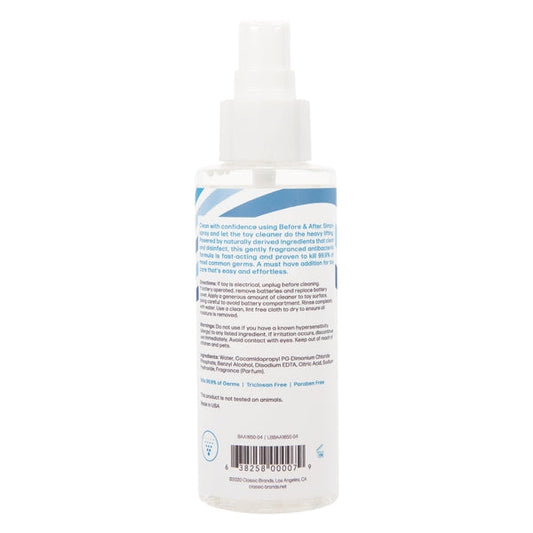 Spray Toy Cleaner Refresh 4oz | 120mL - Sheets Optional