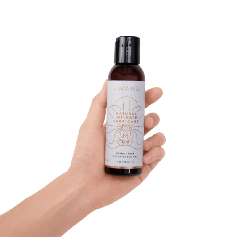 Le Wand Natural Intimate Water-Based Lubricant 4oz - Sheets Optional