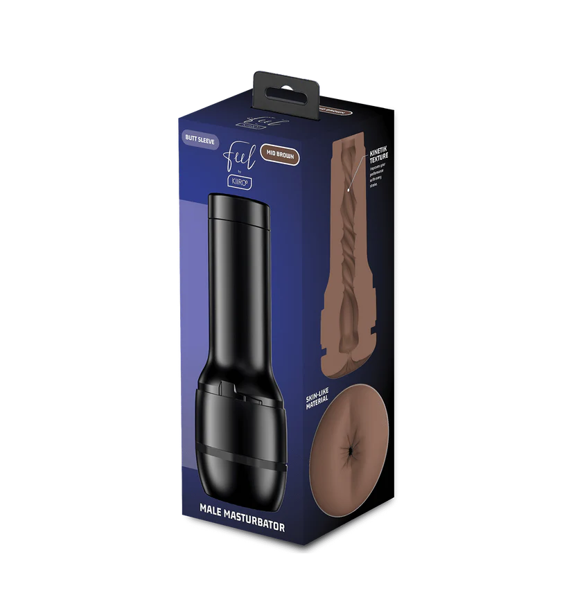 Feel Stroker - Butt (mid brown) - Sheets Optional