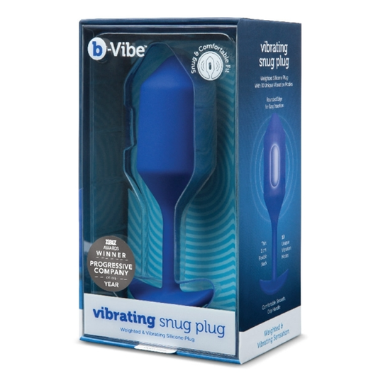 VIBRATING SNUG PLUG 4 | NAVY - Sheets Optional