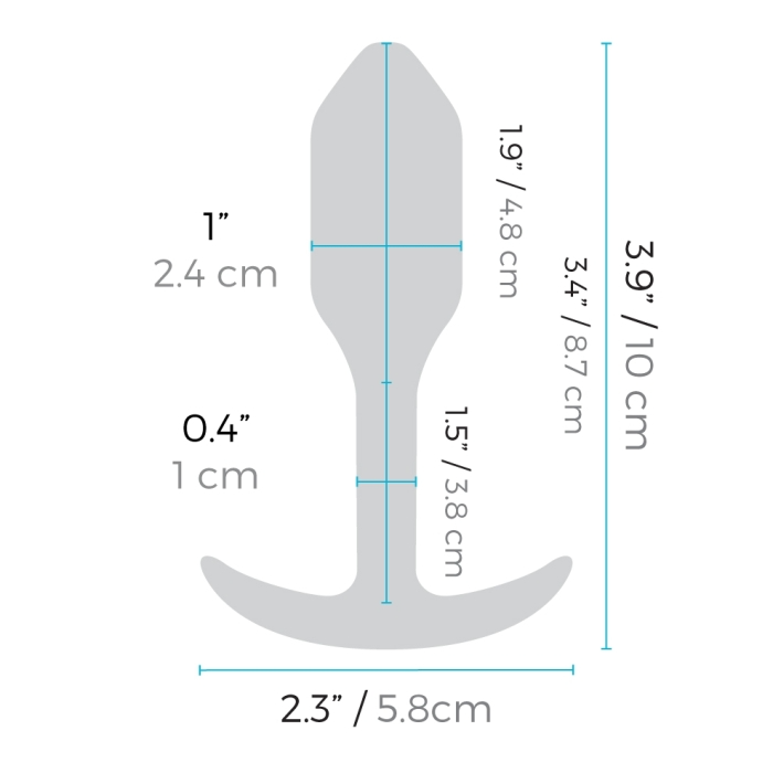 VIBRATING SNUG PLUG | S | ORANGE - Sheets Optional