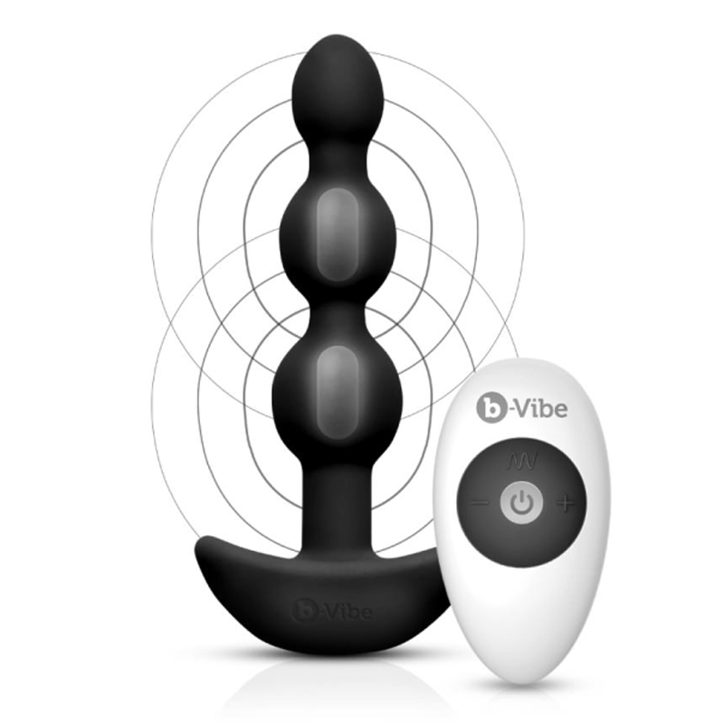TRIPLET ANAL BEADS | BLACK - Sheets Optional