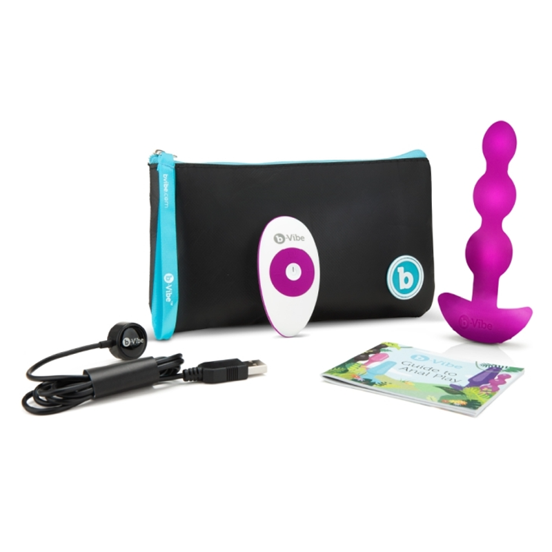 TRIPLET ANAL BEADS | FUCHSIA - Sheets Optional