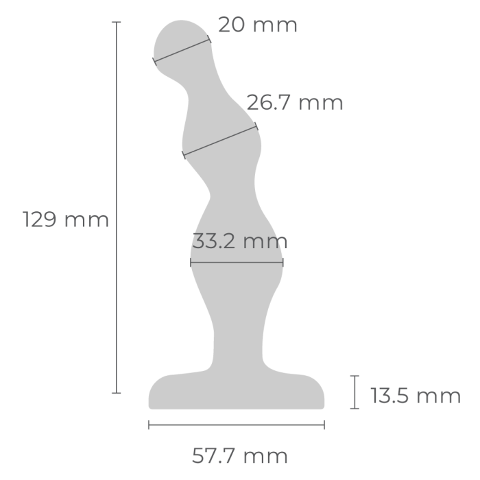 STAINLESS STEEL ANAL BEADS - Sheets Optional