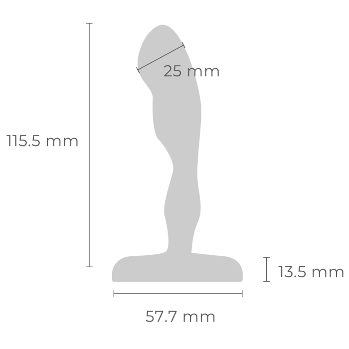 STAINLESS STEEL PROSTATE PLUG - Sheets Optional