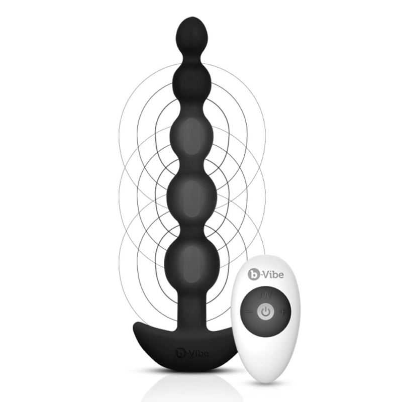 CINCO ANAL BEADS | BLACK - Sheets Optional
