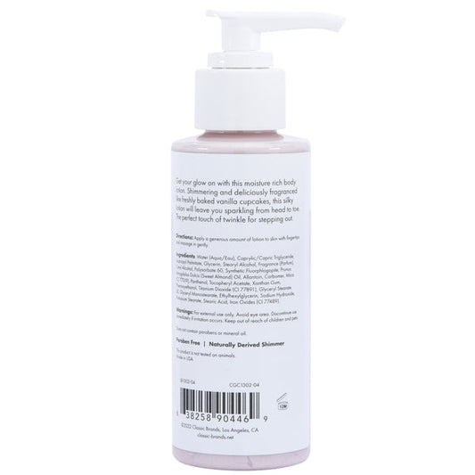 GLOW Pink Shimmer Lotion - Pink 4oz | 118mL - Sheets Optional